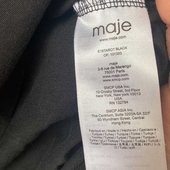 Maje x Graphic Print Tee x Size 1 - Picture 8 of 9